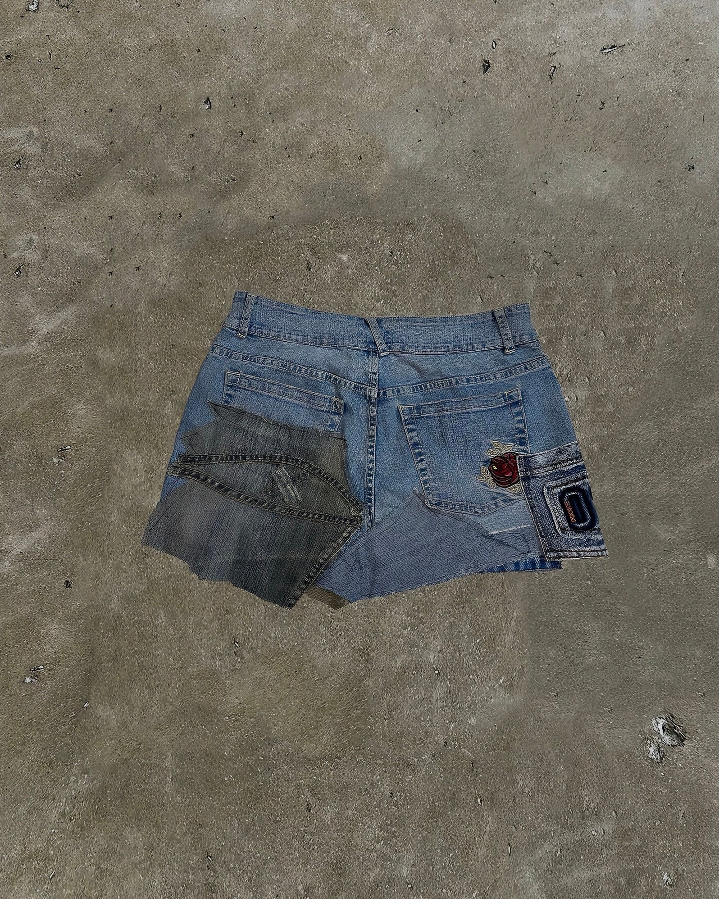 Raw Edge Rebel Skirt