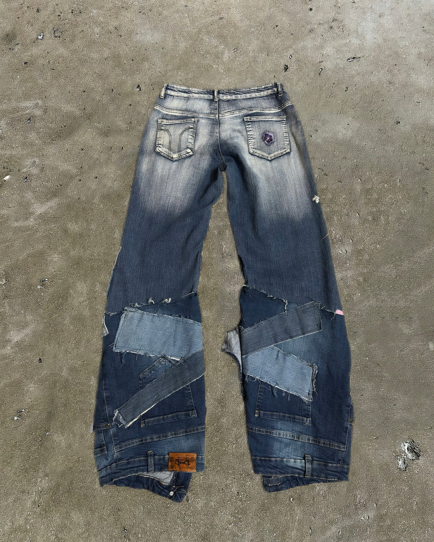Wildflower Patchwork Denim