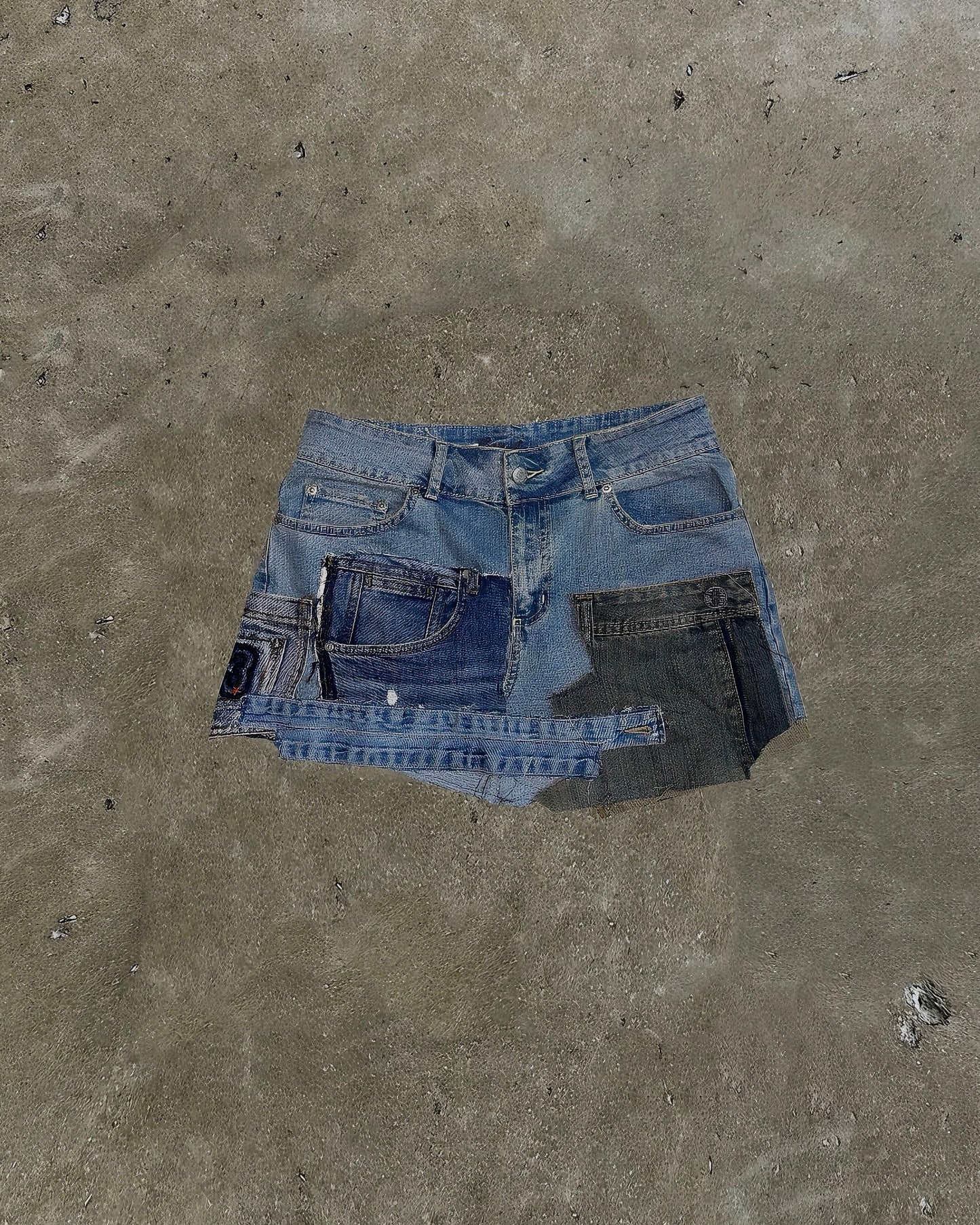 Raw Edge Rebel Skirt