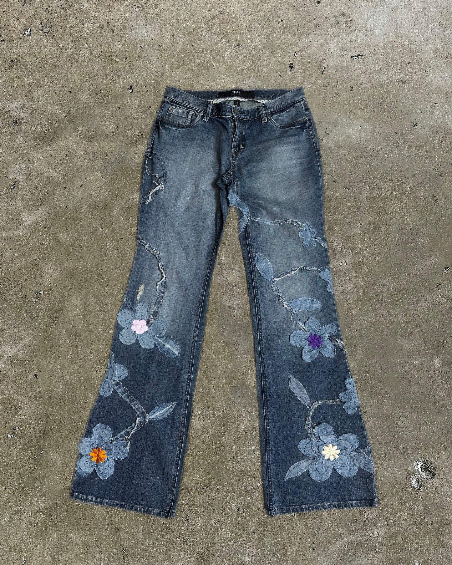 Floral Vine Jeans