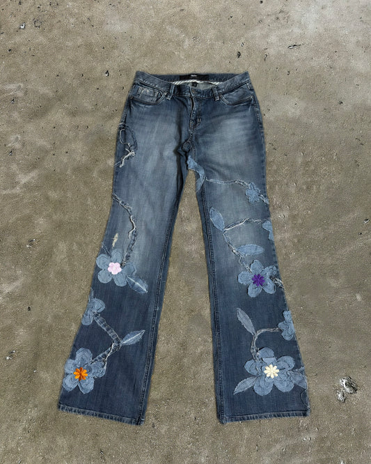 Floral Vine Jeans