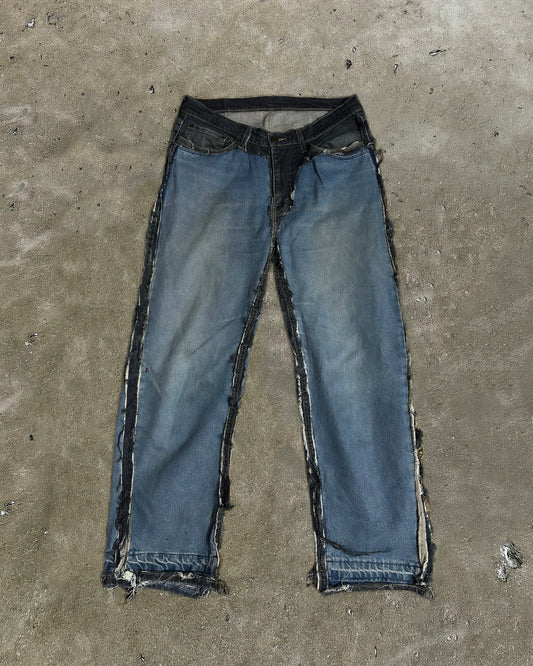Levi’s Two-Tone Deconstructed Jeans