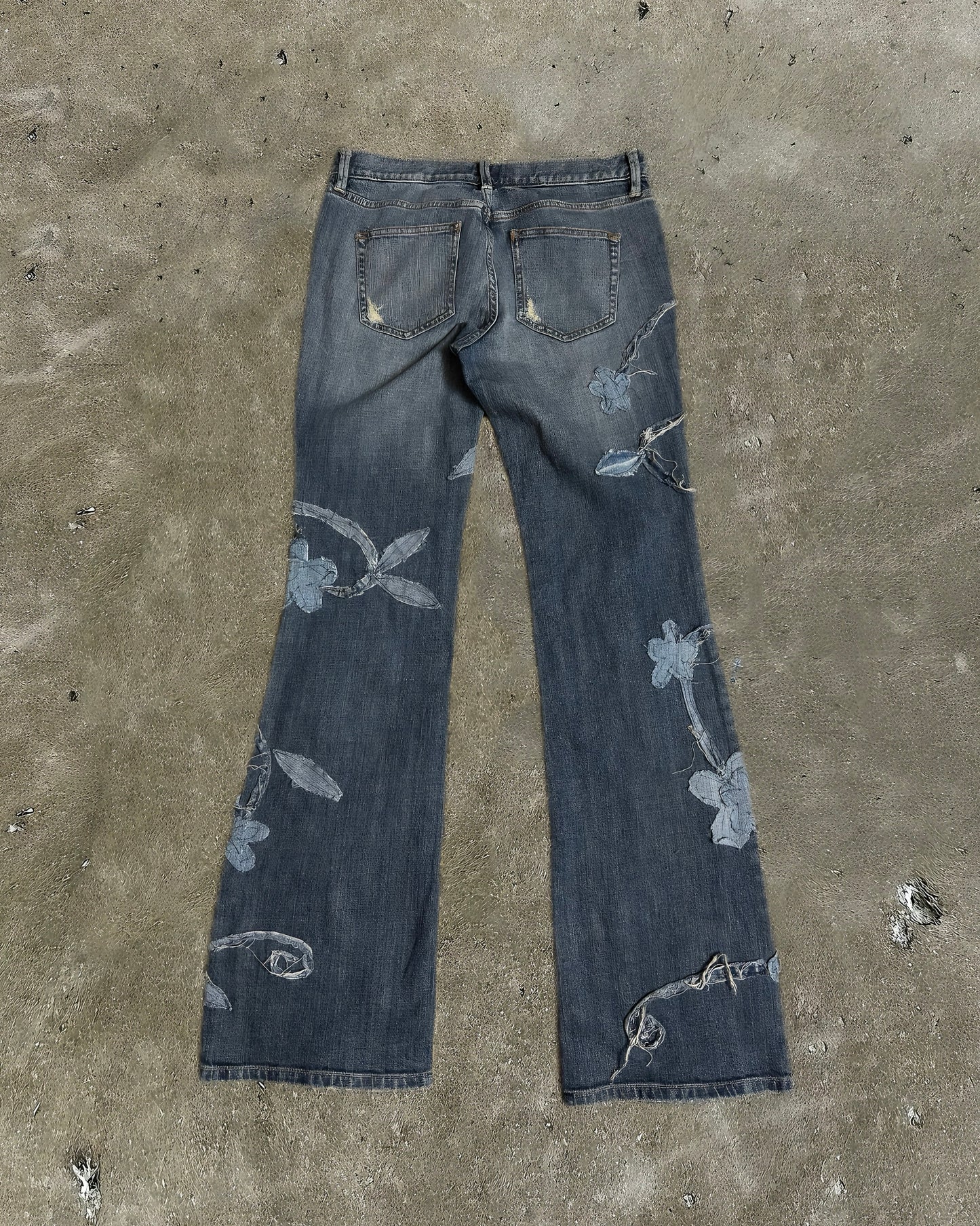 Floral Vine Jeans
