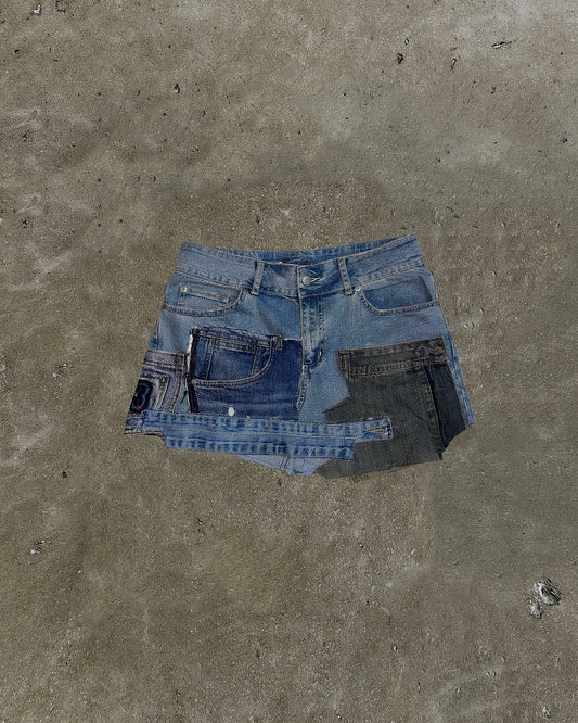 Raw Edge Rebel Skirt