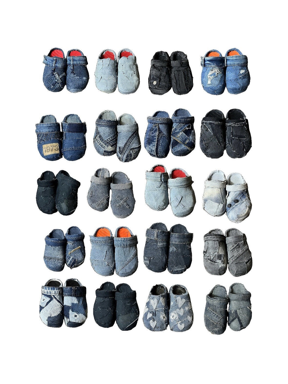 Custom Denim Clogs – Made to Order
