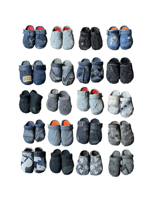 Custom Denim Clogs – Made to Order